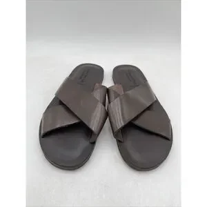 TO BOOT NEW YORK Miramare Leather Slide Sandal Brown Size 9M To Boot | Shoes | To Boot New York Miramare Leather Slide  main image 4